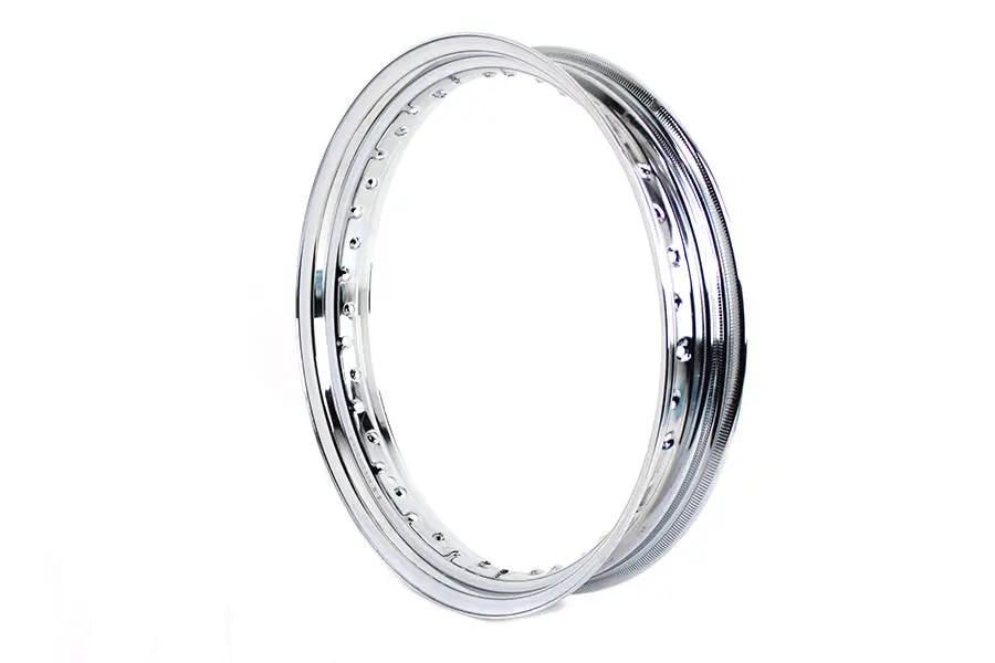 V-Twin 19 Inch x 3.00 Inch Drop Center Chrome Wheel Rim - Part Number 89665 by V-Twin