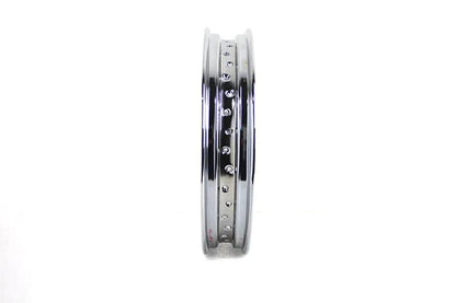 V-Twin 19 Inch x 3.00 Inch Drop Center Chrome Wheel Rim - Part Number 89665 by V-Twin