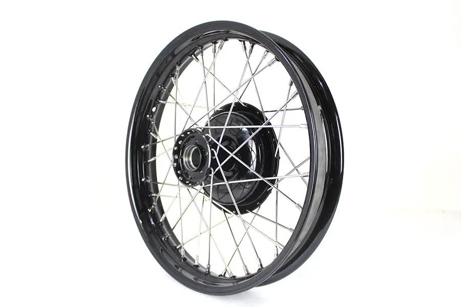 V-Twin 18 Inch x 2.15 Inch Front Wheel Assembly for Harley Davidson WL Models by V-Twin