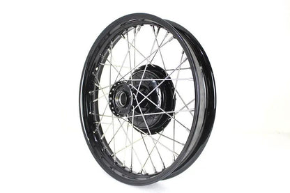 V-Twin 18 Inch x 2.15 Inch Front Wheel Assembly for Harley Davidson WL Models by V-Twin