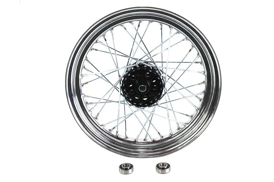 V-Twin 16 Inch x 3.00 Inch KH Type Front or Rear Wheel Assembly for Harley Davidson FLH by V-Twin