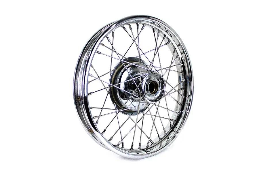 V-Twin 61060 18 inch x 2.15 inch Front Wheel Assembly for Harley Davidson WL Models by V-Twin