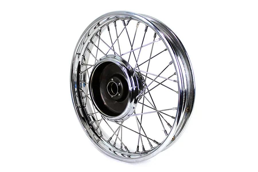V-Twin 61060 18 inch x 2.15 inch Front Wheel Assembly for Harley Davidson WL Models by V-Twin