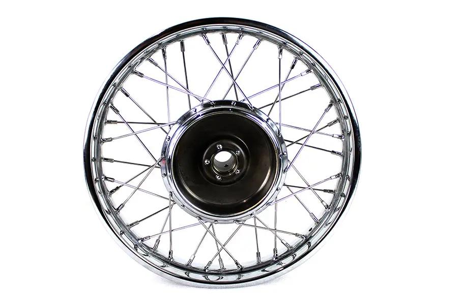V-Twin 61060 18 inch x 2.15 inch Front Wheel Assembly for Harley Davidson WL Models by V-Twin