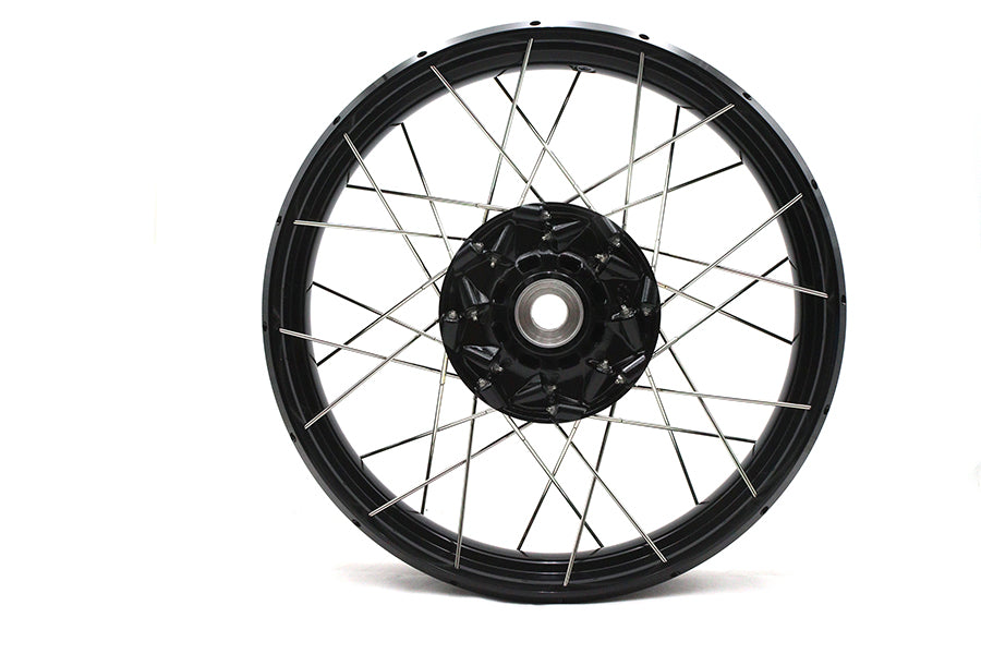 OE 19-Inch Black Front Wheel Sub-Assembly 43301019A for Harley-Davidson FXBB