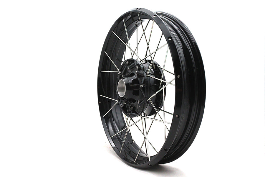 OE 19-Inch Black Front Wheel Sub-Assembly 43301019A for Harley-Davidson FXBB