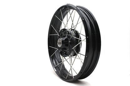 OE 19-Inch Black Front Wheel Sub-Assembly 43301019A for Harley-Davidson FXBB