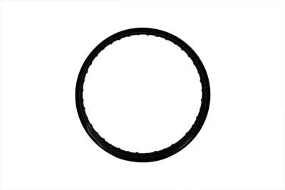 V-Twin 11225B 18-Inch x 2.15-Inch Rolled Edge Rim Black for Harley Davidson EL, UL, and WL Models by V-Twin