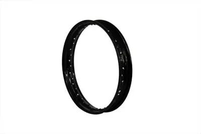 V-Twin 11225B 18-Inch x 2.15-Inch Rolled Edge Rim Black for Harley Davidson EL, UL, and WL Models by V-Twin