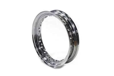 V-Twin Indian 16 Inch x 3 Inch Chrome Rim for Harley Davidson (1936-1945) by V-Twin