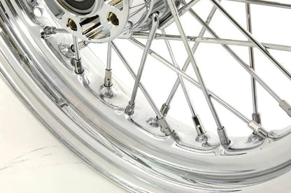 V-Twin 16 inch x 3.00 inch Rear Spoke Wheel for Harley Davidson XL (Part #64414) by V-Twin