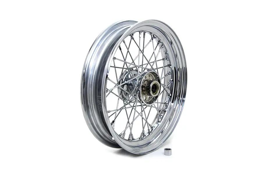 V-Twin 16 inch x 3.0 inch Timken Bearing Star Hub for Harley Davidson EL Models by V-Twin