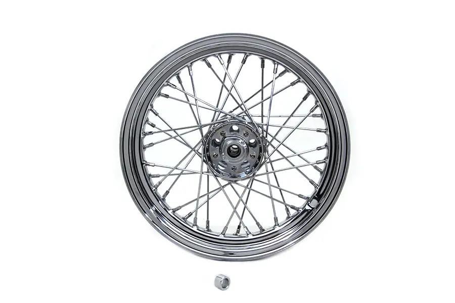 V-Twin 16 inch x 3.0 inch Timken Bearing Star Hub for Harley Davidson EL Models by V-Twin