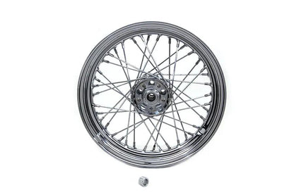 V-Twin 16 inch x 3.0 inch Timken Bearing Star Hub for Harley Davidson EL Models by V-Twin