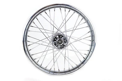 V-Twin 21 inch x 3.00 inch Timken Bearing Star Hub Front Spoke Wheel for Harley Davidson EL Models by V-Twin