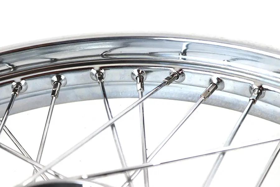 V-Twin 21 inch x 3.00 inch Timken Bearing Star Hub Front Spoke Wheel for Harley Davidson EL Models by V-Twin