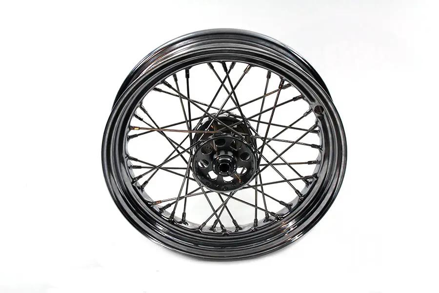 V-Twin 16 Inch x 3.00 Inch Rear Spoke Wheel for Harley Davidson XL Models (Part #63146) by V-Twin