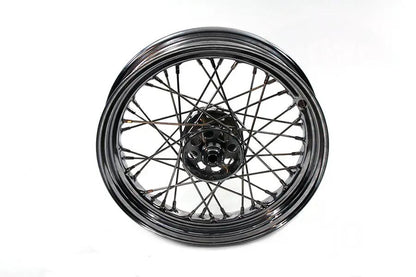 V-Twin 16 Inch x 3.00 Inch Rear Spoke Wheel for Harley Davidson XL Models (Part #63146) by V-Twin
