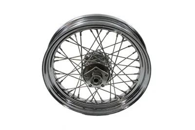 V-Twin 16 Inch x 3.00 Inch Rear Spoke Wheel for Harley Davidson XL by V-Twin