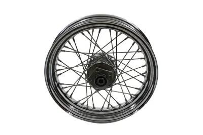 V-Twin 16 inch x 3.00 inch Rear Spoke Wheel for Harley Davidson FX and XL Models by V-Twin
