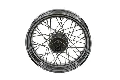 V-Twin 16 inch x 3.00 inch Rear Spoke Wheel for Harley Davidson FX and XL Models by V-Twin