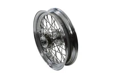 V-Twin 16 inch x 3.00 inch Rear Spoke Wheel for Harley Davidson FX and XL Models by V-Twin