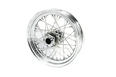 V-Twin 16 Inch x 3.00 Inch Rear Spoke Wheel for Harley Davidson FLST Models by V-Twin