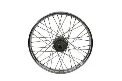 V-Twin 21 Inch x 1.85 Inch Replica Front Spoke Wheel for Harley Davidson FL Models by V-Twin