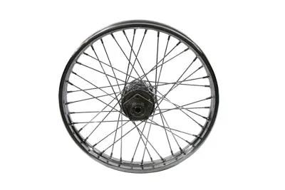 V-Twin 21 Inch x 1.85 Inch Replica Front Spoke Wheel for Harley Davidson FL Models by V-Twin