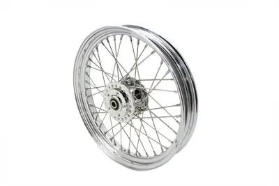 V-Twin 19 inch x 2.50 inch Replica Front Spoke Wheel for Harley Davidson Fx and FXE by V-Twin