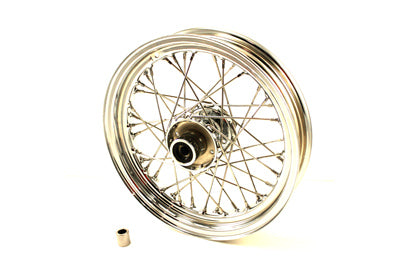 V-Twin 16 Inch x 3.00 Inch Front Spoke Wheel for Harley Davidson FXST