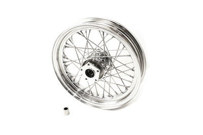 V-Twin 16 Inch x 3.00 Inch Front Spoke Wheel for Harley Davidson FXST