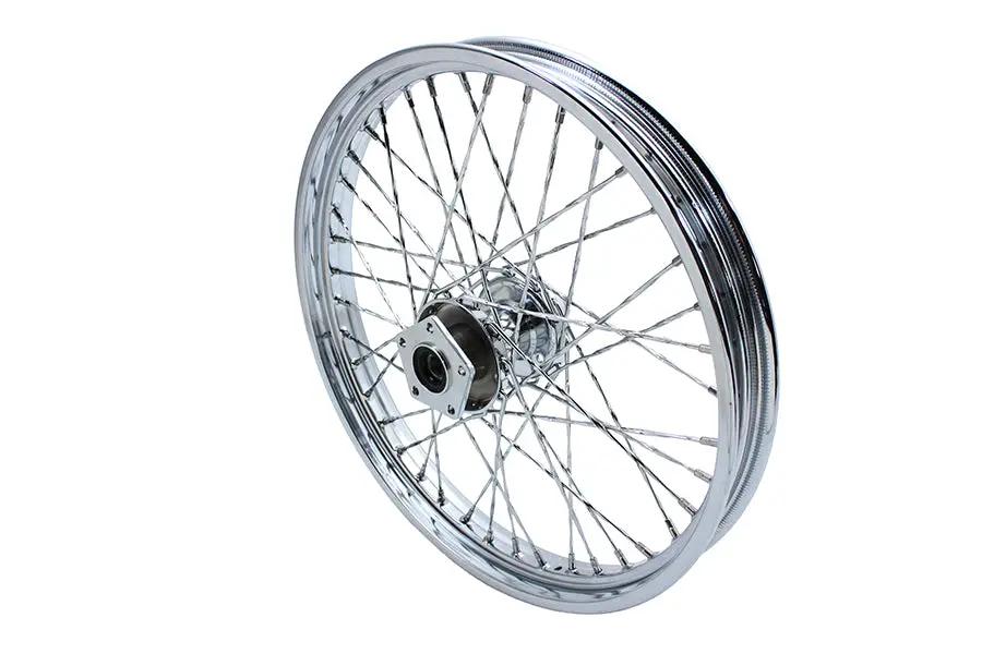 V-Twin 21 Inch x 2.15 Inch Front Spoke Wheel for Harley Davidson FXST by V-Twin