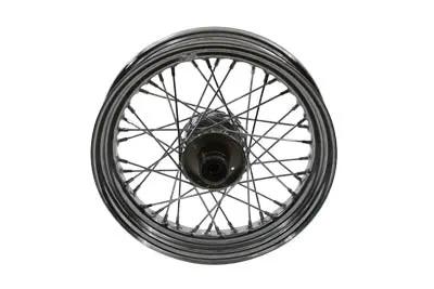 V-Twin 16 Inch x 3.00 Inch Replica Front Spoke Wheel for Custom Motorcycle Builds by V-Twin