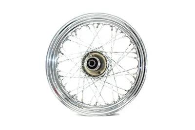 V-Twin 16 Inch x 3.00 Inch Front Spoke Wheel for Harley Davidson FLST Models by V-Twin