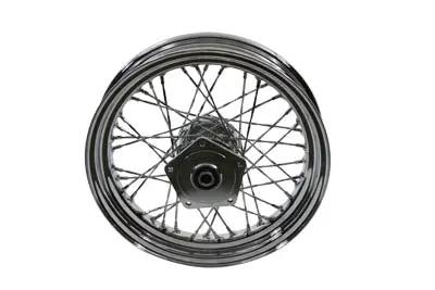 V-Twin 16 inch x 3.00 inch Rear Spoke Wheel for Harley Davidson FLT by V-Twin