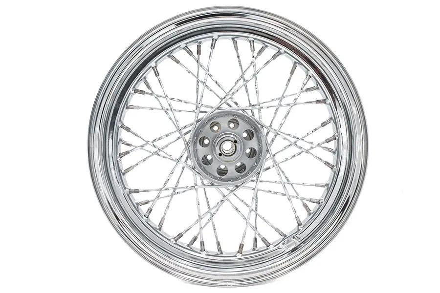 V-Twin 16 inch x 3.00 inch Rear Spoke Wheel for Harley Davidson XL Models by V-Twin