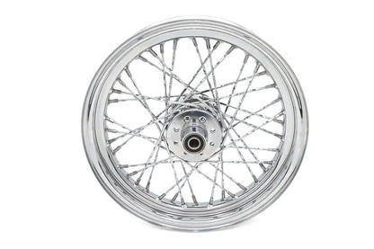 V-Twin 16 inch x 3.00 inch Rear Spoke Wheel for Harley Davidson XL Models by V-Twin