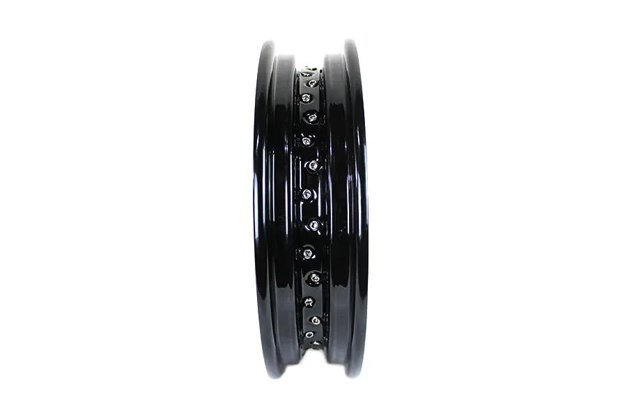 V-Twin 16 Inch x 3.00 Inch Replica Front or Rear Spoke Wheel for Harley Davidson FL Models by V-Twin