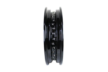 V-Twin 16 Inch x 3.00 Inch Replica Front or Rear Spoke Wheel for Harley Davidson FL Models by V-Twin