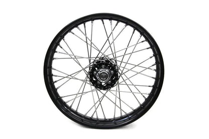V-Twin 18 Inch x 2.15 Inch Replica Front or Rear Spoke Wheel for Harley Davidson EL and FL Models by V-Twin