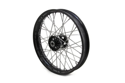 V-Twin 18 Inch x 2.15 Inch Replica Front or Rear Spoke Wheel for Harley Davidson EL and FL Models by V-Twin
