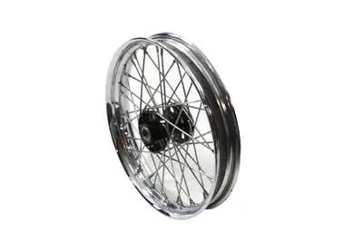 V-Twin 64430 18 Inch x 2.15 Inch Replica Spoke Wheel for Harley Davidson EL & FL Models by V-Twin
