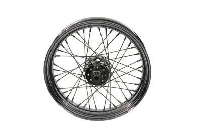 V-Twin 18 inch x 2.50 inch Rear Spoke Wheel Chrome for Harley Davidson XL (1957-1966) by V-Twin