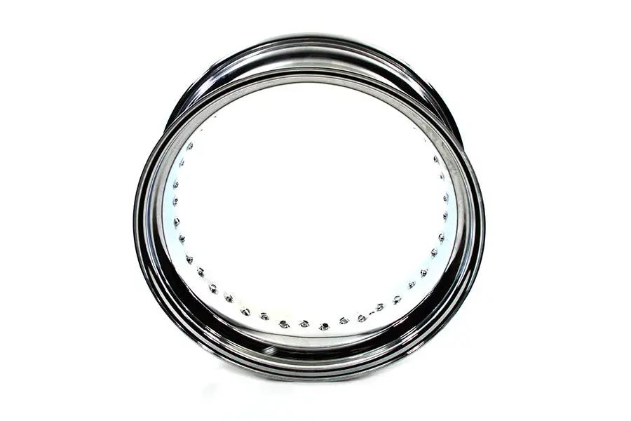 V-Twin Drop Center Rear 17 Inch x 6 Inch Wheel Rim for Harley Davidson FXD by V-Twin