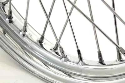 V-Twin Front Spoked Wheel 19 x 2.50 Inches for Harley Davidson FXD (2008-2017) by V-Twin