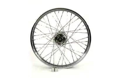 V-Twin Front Spoked Wheel for Harley Davidson FXST and FXDWG 21 Inch x 2.15 Inch by V-Twin