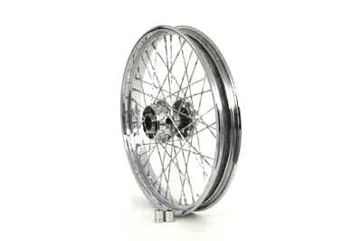 V-Twin Front Spoked Wheel for Harley Davidson FXST and FXDWG 21 Inch x 2.15 Inch by V-Twin