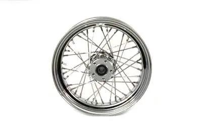 V-Twin Rear Spoked 16 inch x 4.00 inch Wheel for Harley Davidson XL Models by V-Twin