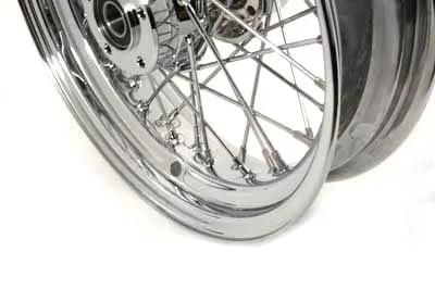 V-Twin Rear Spoked 16 inch x 4.00 inch Wheel for Harley Davidson XL Models by V-Twin
